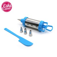 Stainless steel cake decorating tools icing pusher set