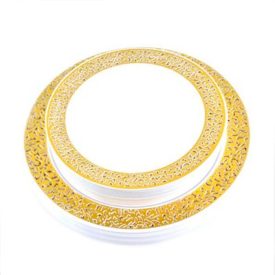 2019 New style food grade plastic disposable party decoration Birthday party decorations plastic plates set