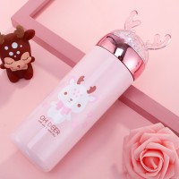 Fawn Thermos Cup Fresh Literature And Art Stainless Steel 304 Cup Student Cup Portable Insulation Vacuum Bottle